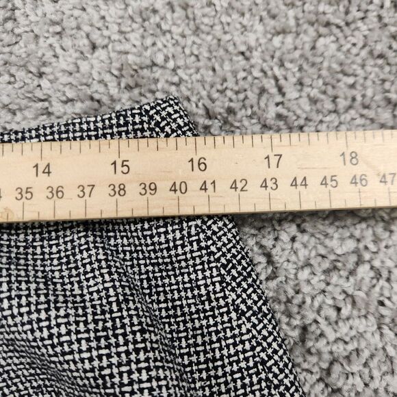 Brooks Brothers Black and White A-Line Skirt - Picture 7 of 9